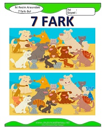 İki Resim Arasındaki Farkı Bul Etkinliği